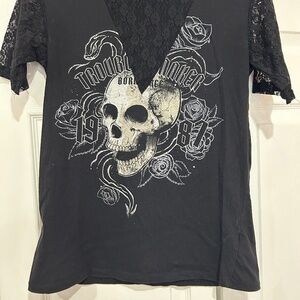 Streetwear Society, size small black short sleeve shirt.